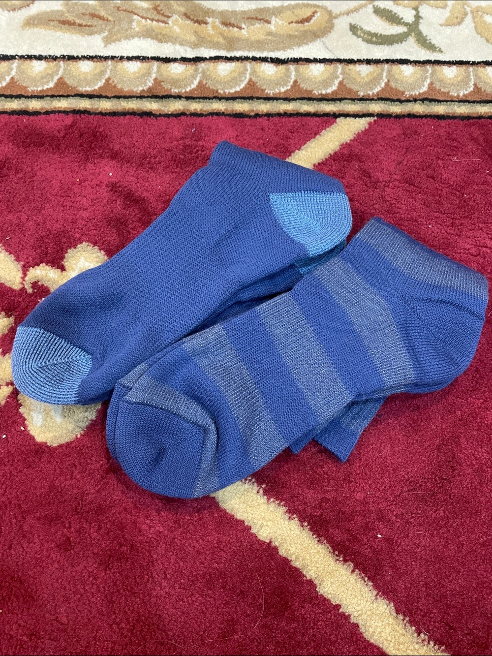 Men's High Blue Casual High Socks - Pack of 2